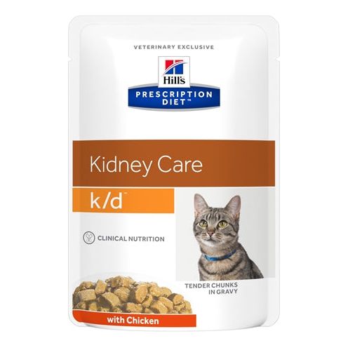 Hills verschreibungspflichtige Diät Hill Katze K D Chicken