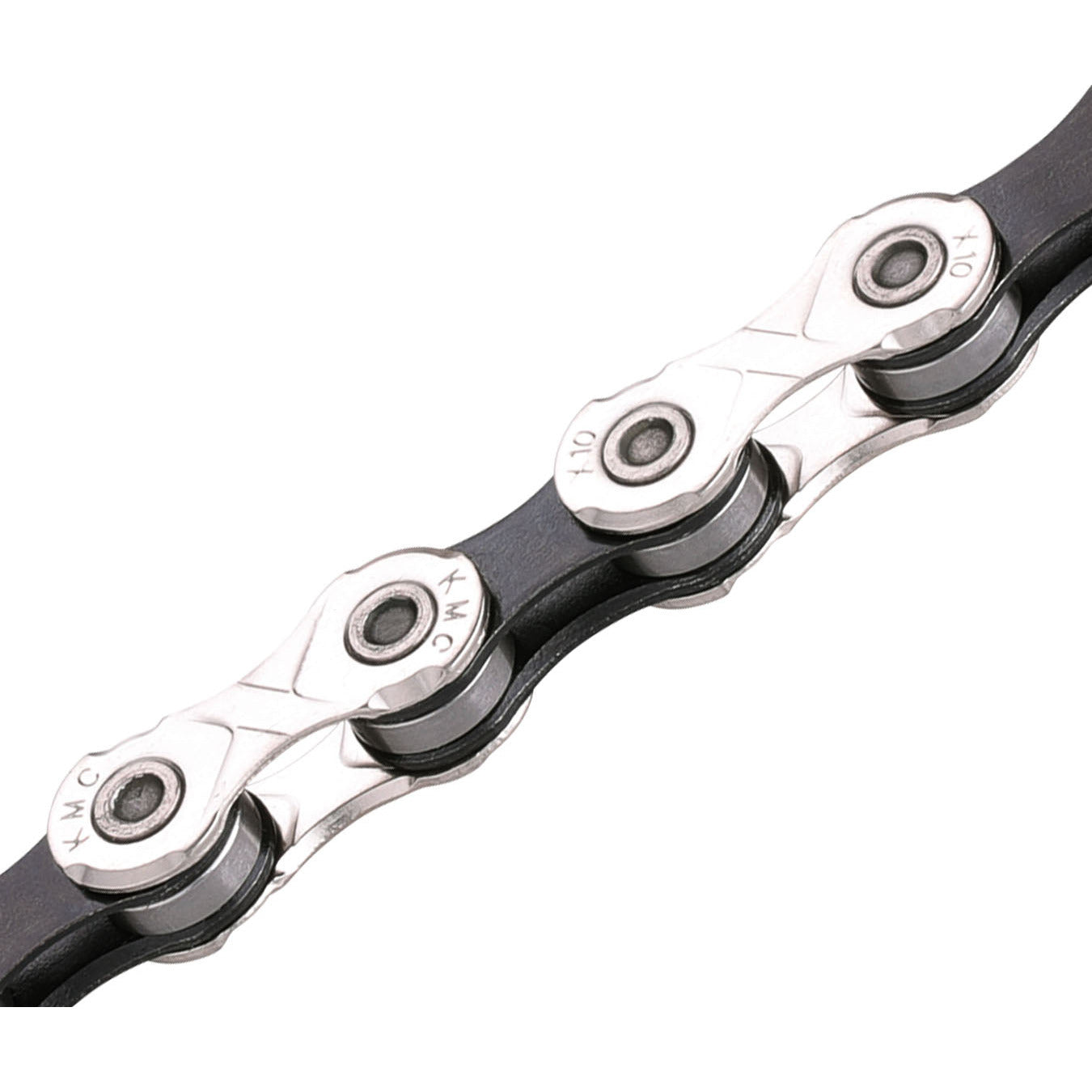 Km x10 Fahrradkette 10 Geschwindigkeit 1 2x11 128 122 Silber Silber Schwarz