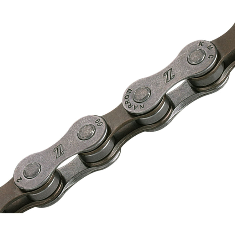 KM Z7 Fahrradkette 7-8 Geschwindigkeit 1 2x3 32 116 Schakels grau braun