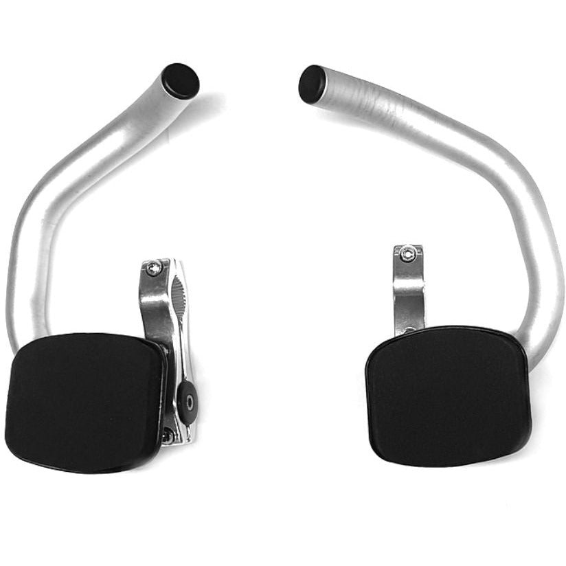 Tranzx Set Up Lenker Triathlon Lenker 22,2 mm silber mit Polster