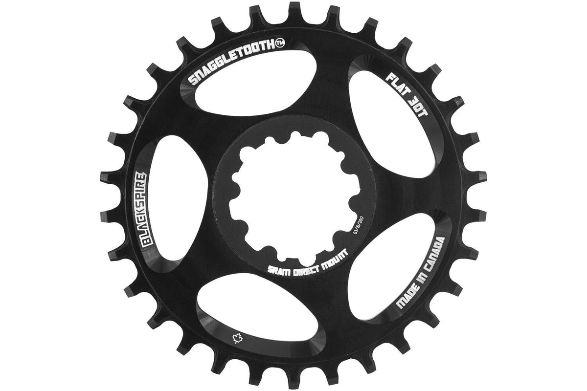Schwarzgepresst - - Ketten -Top -Sram SRAM Spline 30 0mm Offset