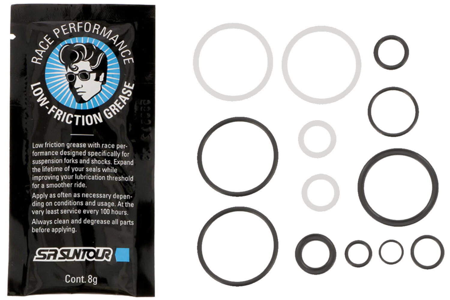 Srsuntour Suntour Service Kit Air Seal für SF20 Axion Wex Elite FKA119