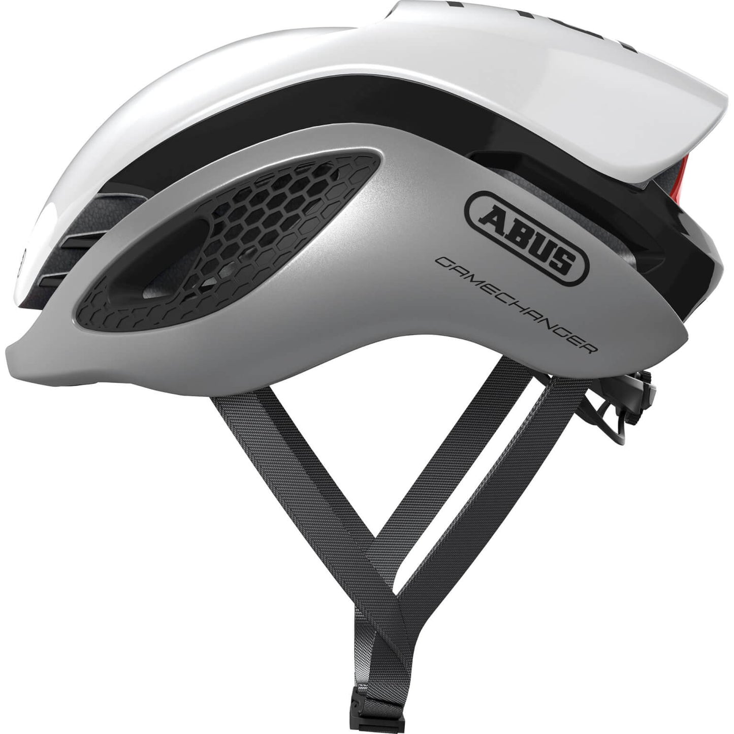 ABUS HELME GAMECHANGER Silberweiß L 59-62 cm