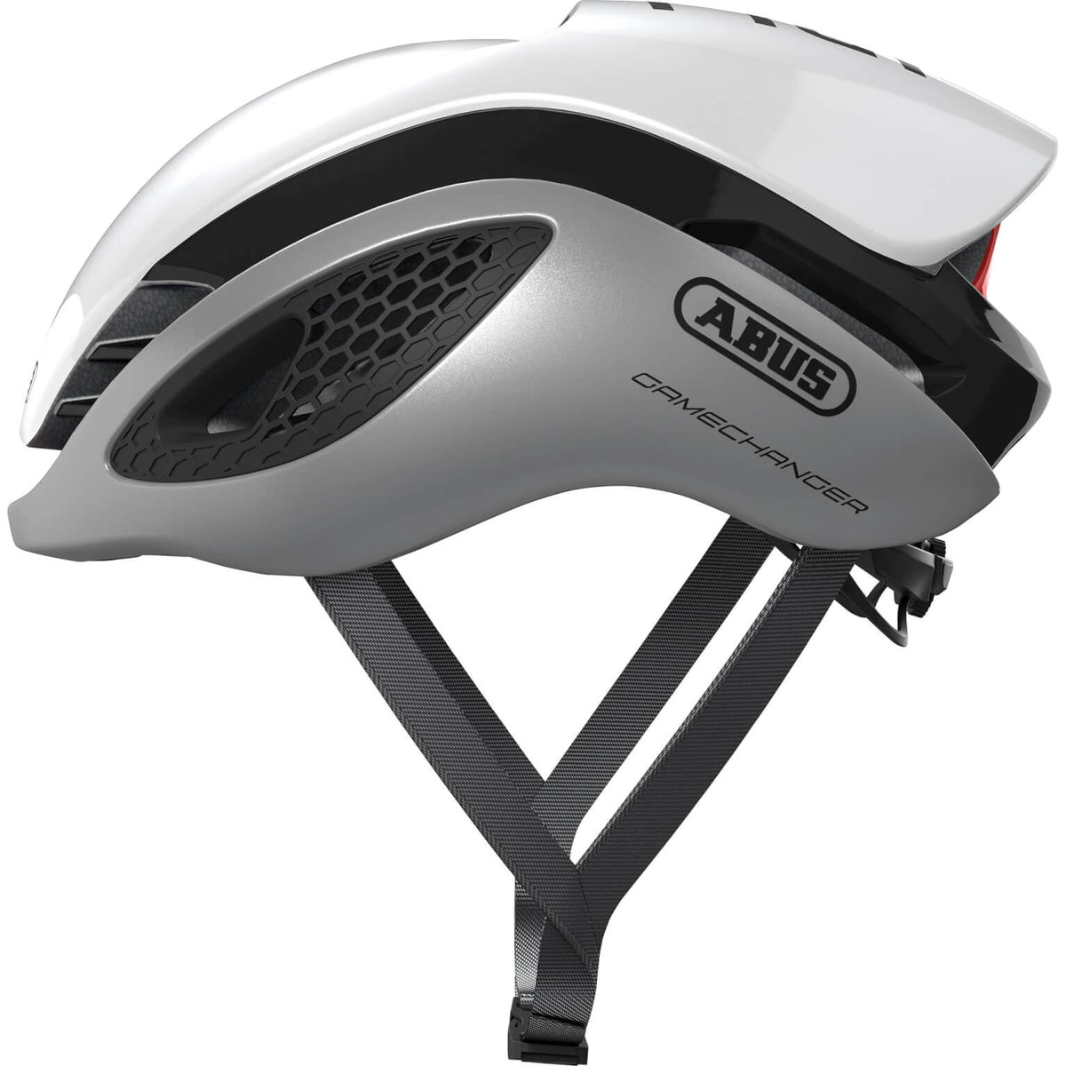 ABUS HELME GAMECHANGER Silberweiß L 59-62 cm