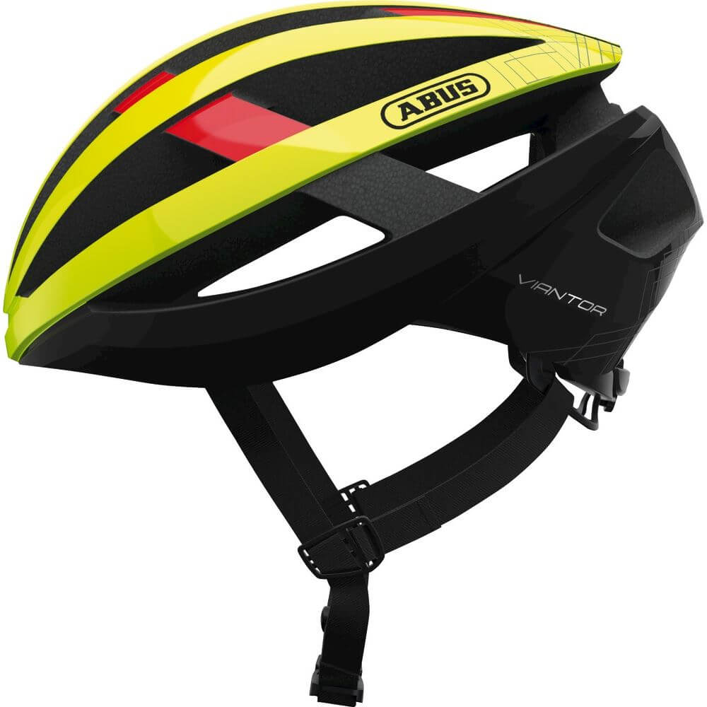 ABUS Helm Viangoud Neon Geels 51-55 cm