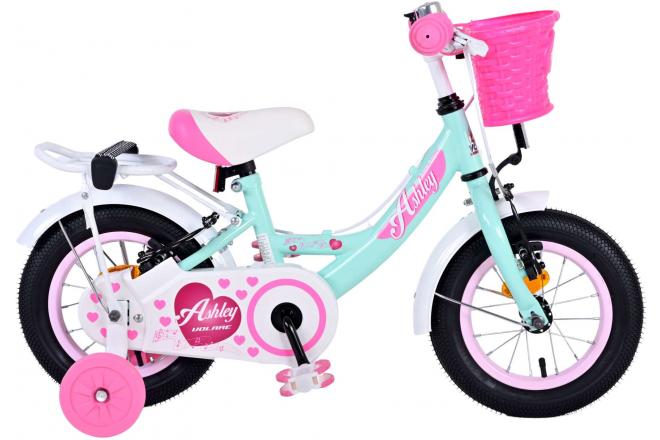 Volare Ashley Kinderbike - Mädchen - 12 Zoll - Grün - Zwei Handbremsen