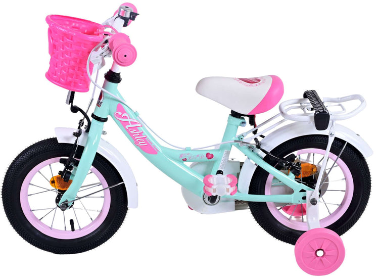 Volare Ashley Kinderbike - Mädchen - 12 Zoll - Grün - Zwei Handbremsen