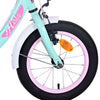 Volare Ashley Children's Bicycle - Mädchen - 14 Zoll - Grün - Zwei Handbremsen
