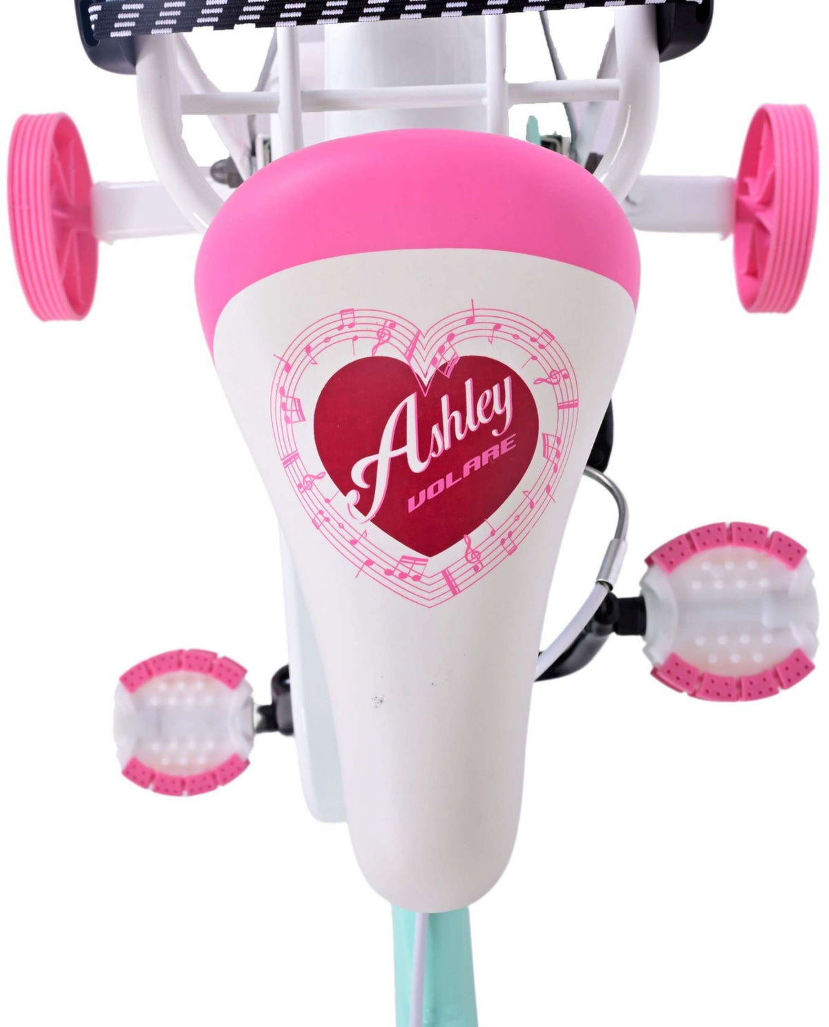 Volare Ashley Children's Bicycle - Mädchen - 14 Zoll - Grün - Zwei Handbremsen