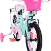 Volare Ashley Children's Bicycle - Mädchen - 14 Zoll - Grün - Zwei Handbremsen