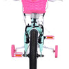 Volare Ashley Children's Bicycle - Mädchen - 14 Zoll - Grün - Zwei Handbremsen