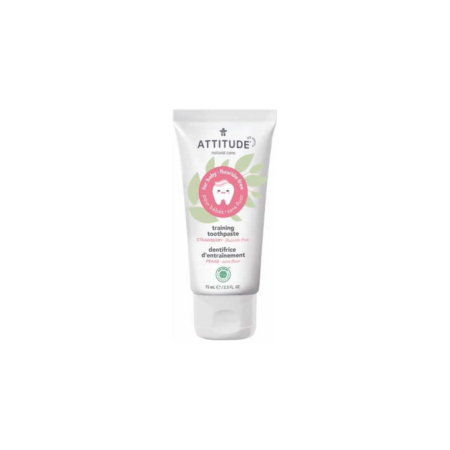 Einstellungstraining Zahnpasta Erdbeere ohne Fluorid 75ml