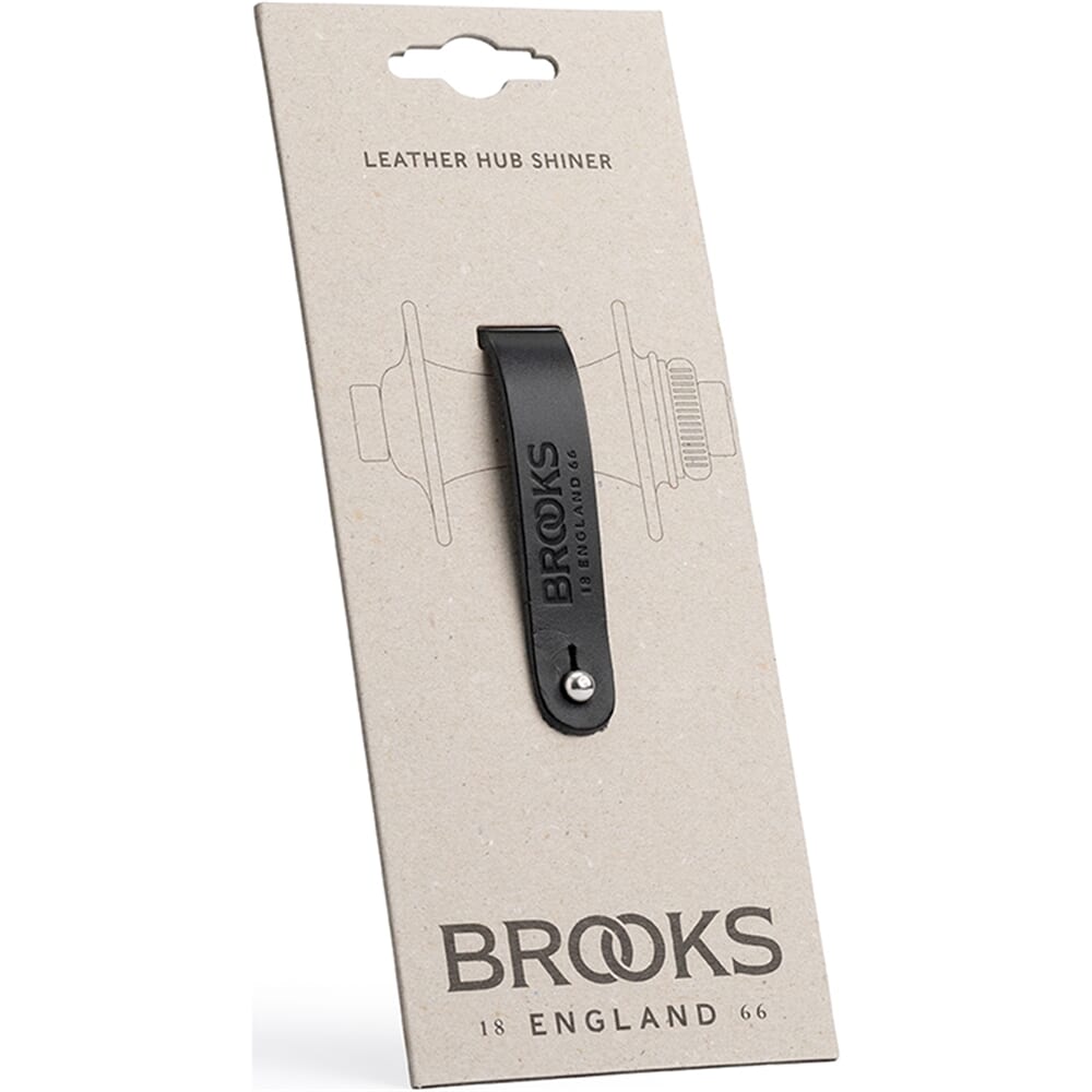 Brooks Leder Hub Shiner Schwarz
