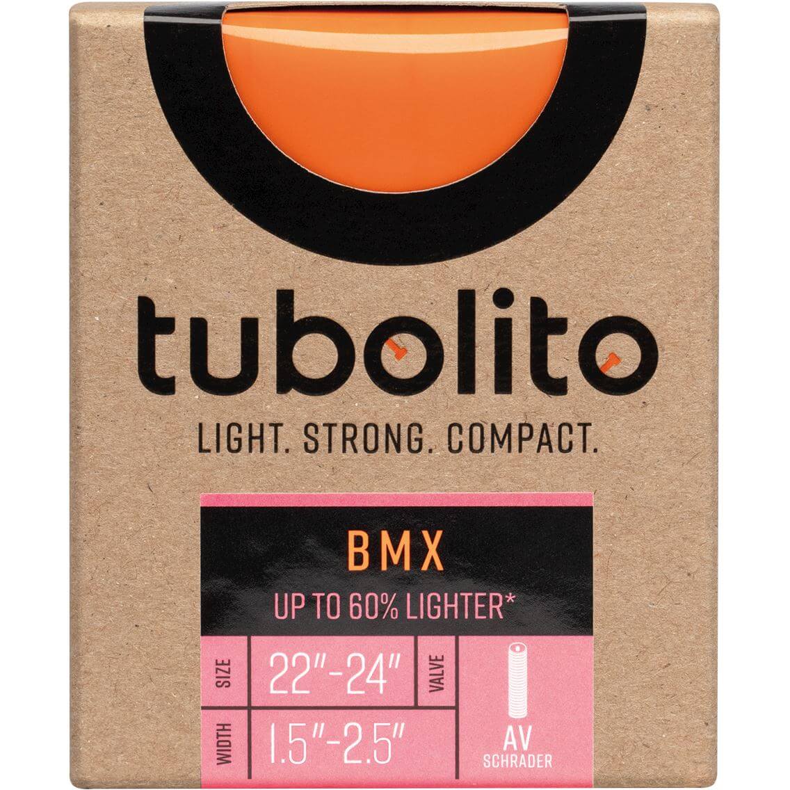 Tubolito bnb tubeo 22 24 x 1,5 -2,5 av 40 mm