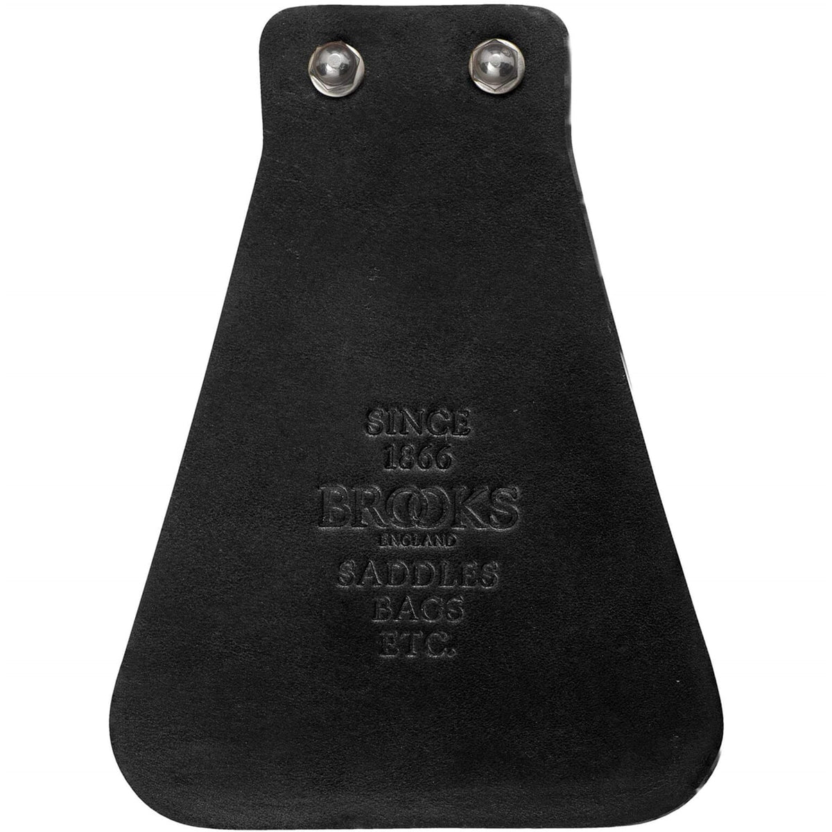 Brooks spuckt Leder schwarz
