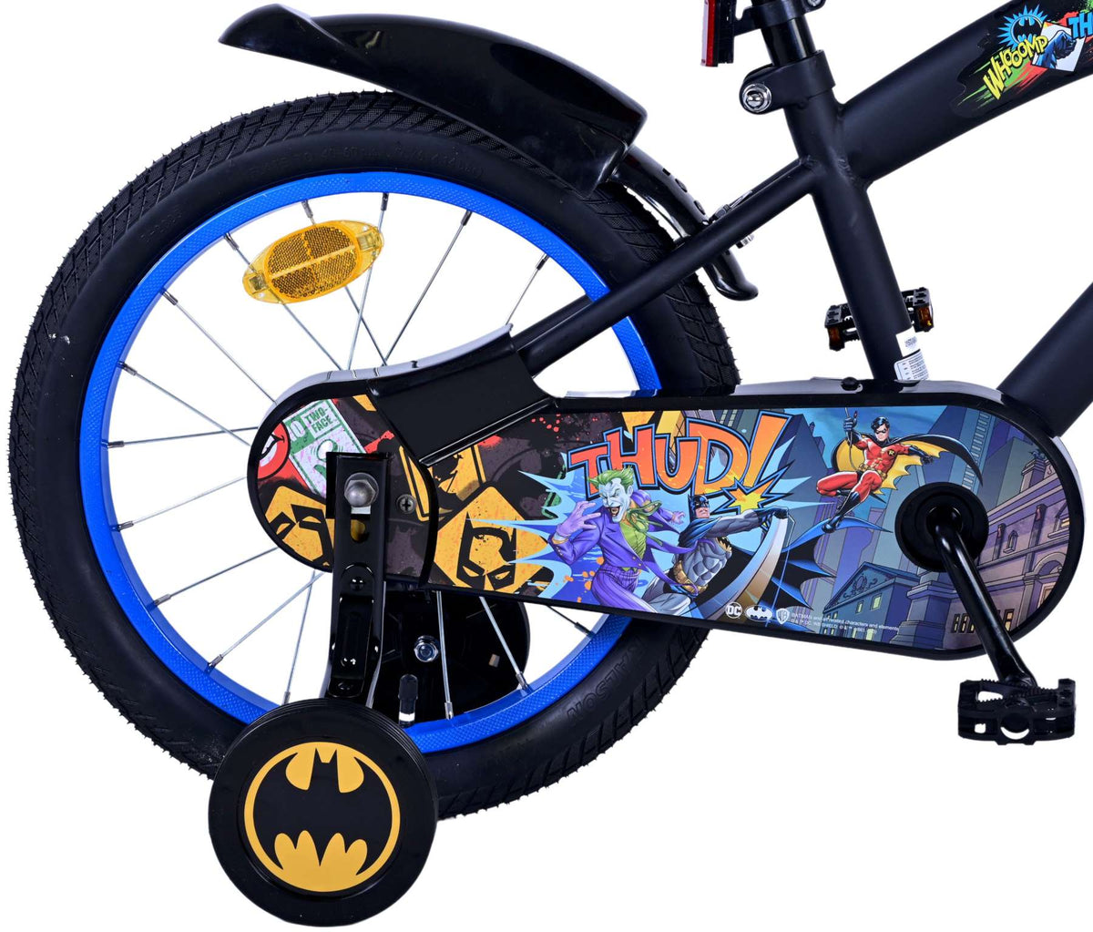 Batman Kinderbike - Jungen - 16 Zoll - schwarz