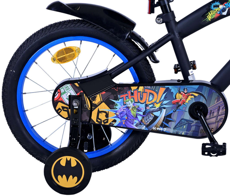 Batman Kinderbike - Jungen - 16 Zoll - schwarz