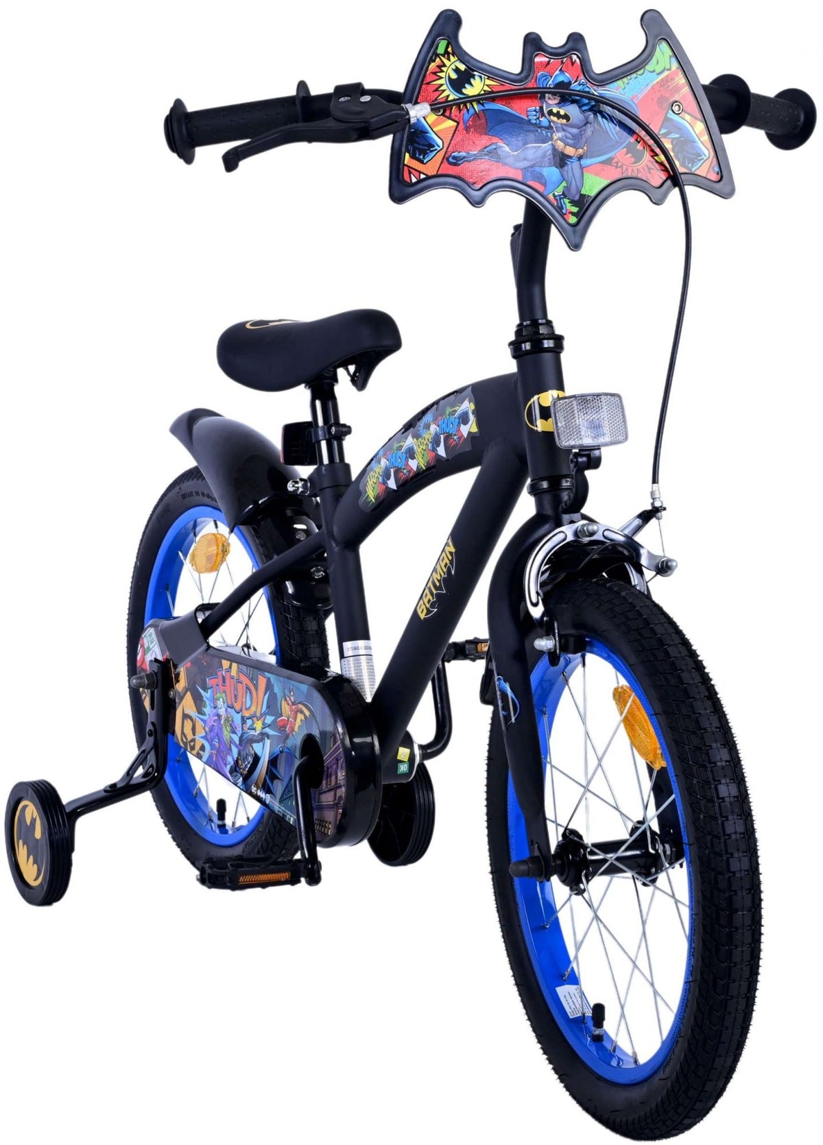 Batman Kinderbike - Jungen - 16 Zoll - schwarz