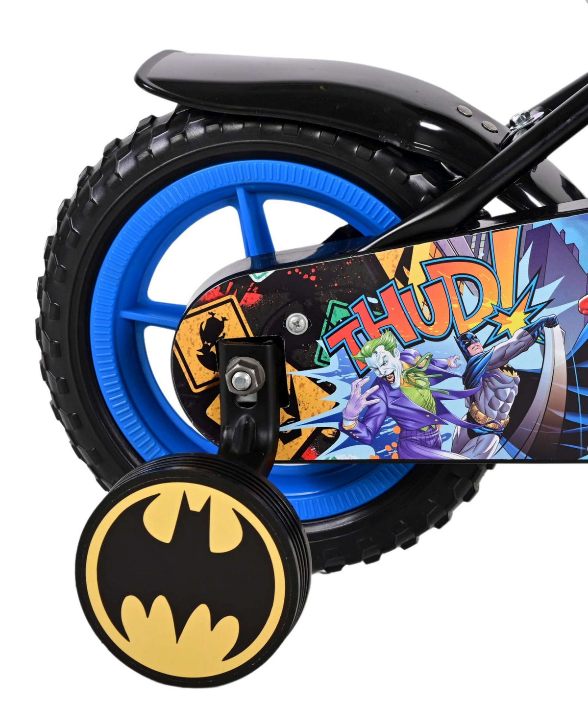 Batman Kinderbike - Jungen - 10 Zoll - Schwarz - Thrapper