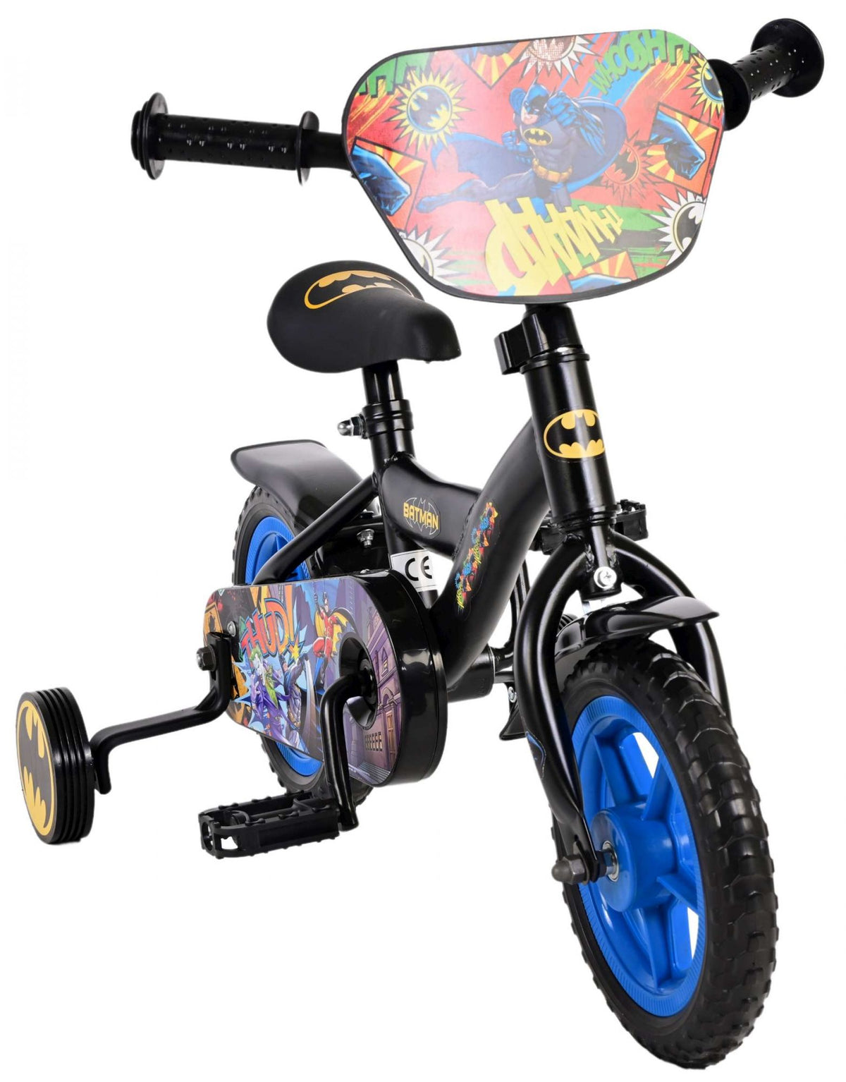 Batman Kinderbike - Jungen - 10 Zoll - Schwarz - Thrapper