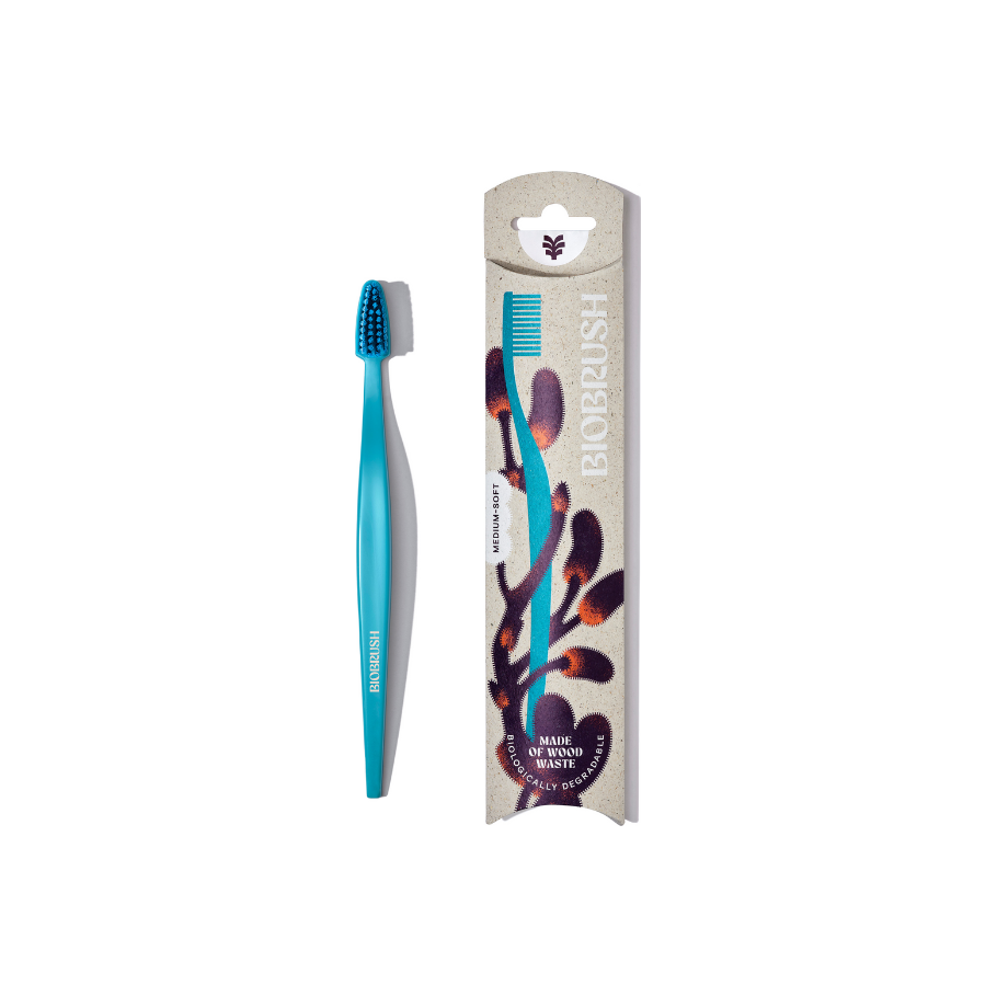 Biobrush -Biobrush -Zahnbürste blau