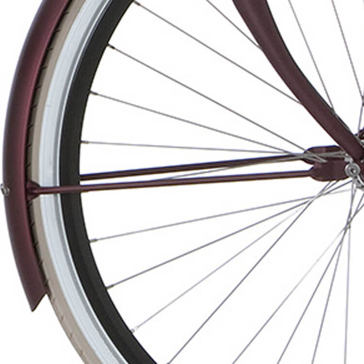 Cortina Fender Rod für 28 U4 Teak Brown Matt