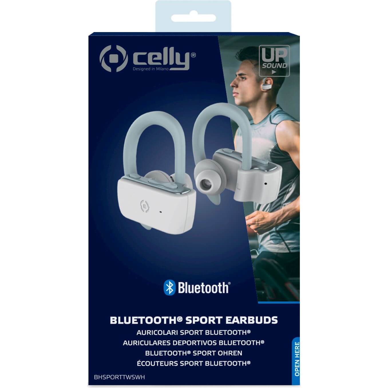 Celly Headset Bluetooth Weiß