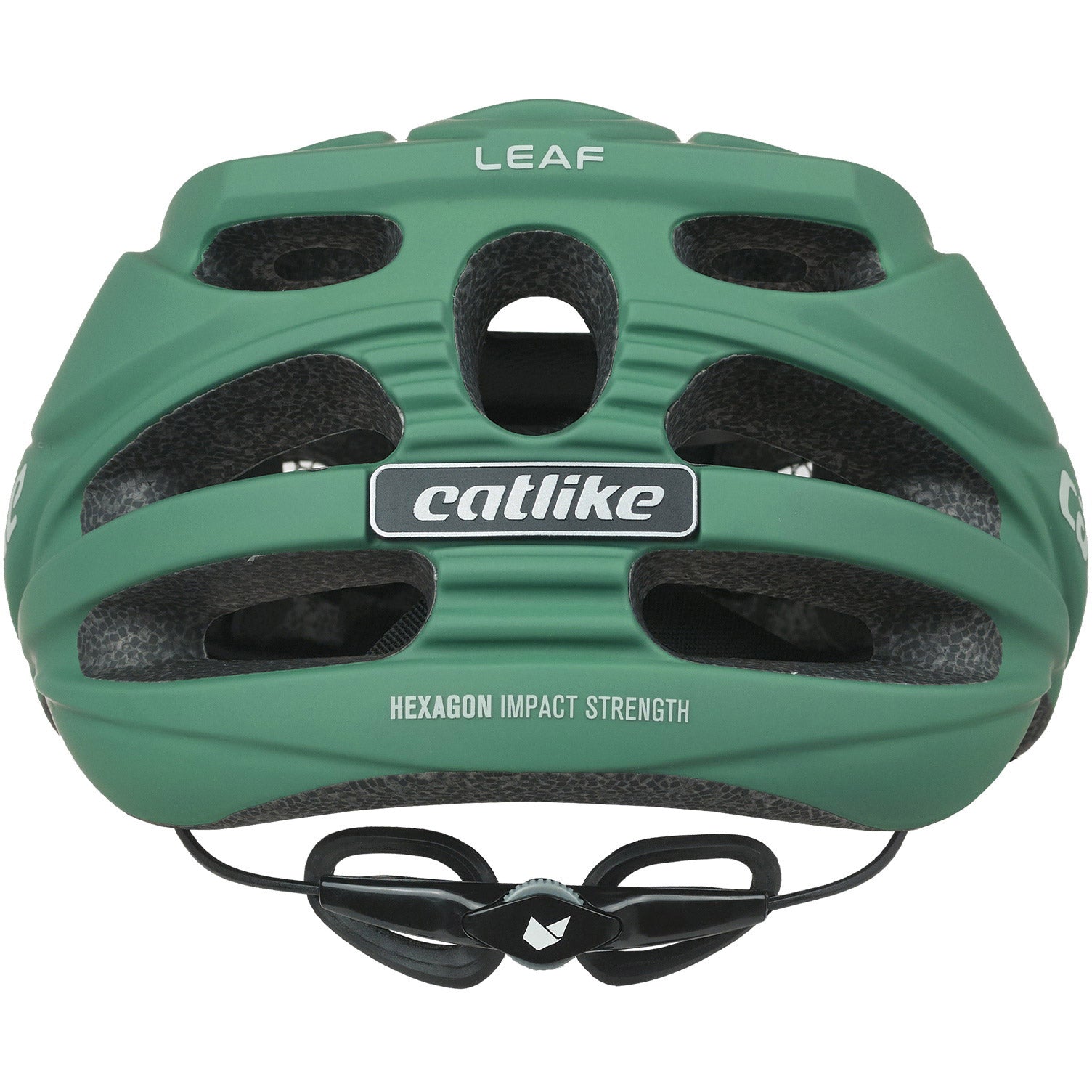 Buzaglo MTB Helm Blattgröße L 58-60 cm Frosty Fichte