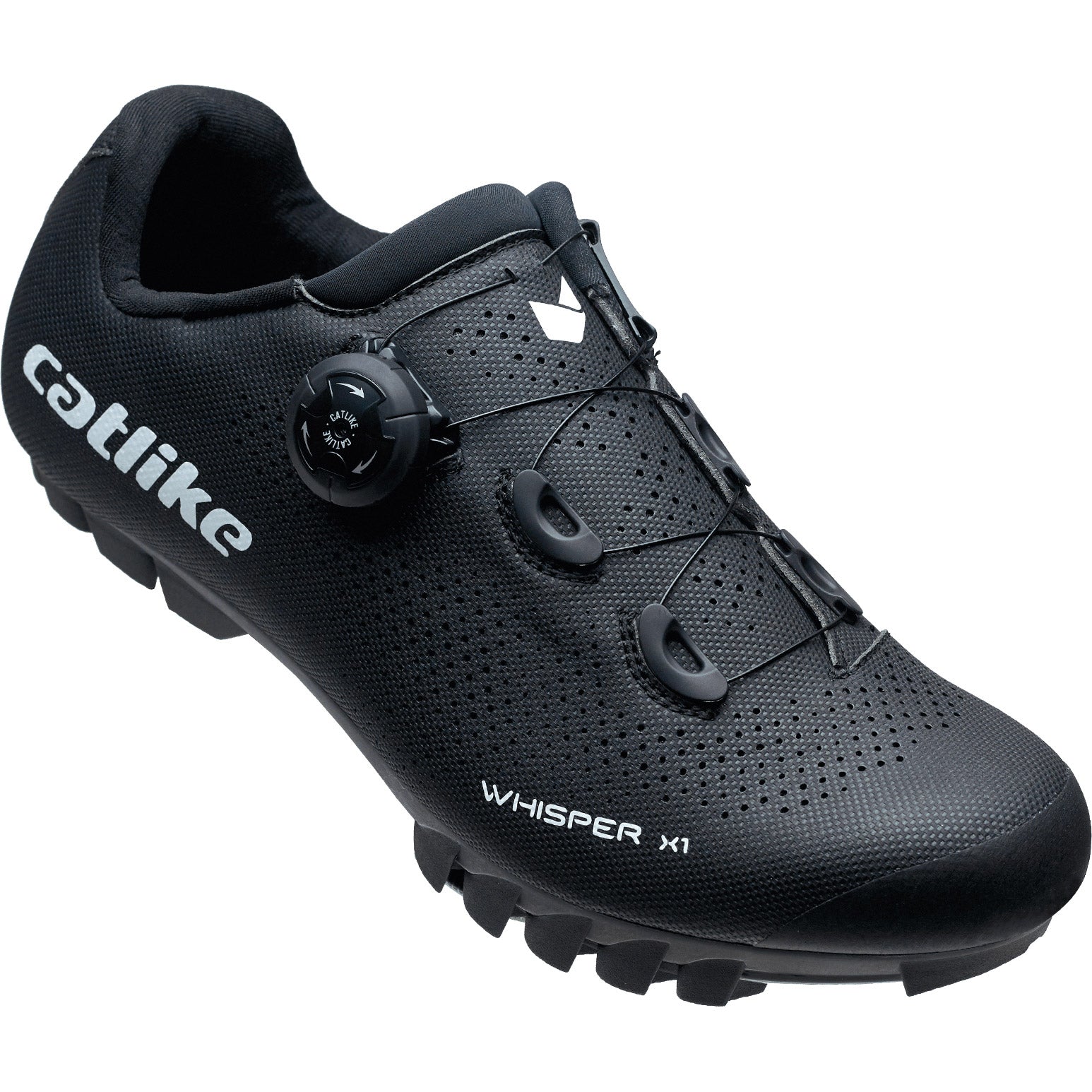 Catlike Schuhe Whisper X1 MTB Nylon Größe 45 schwarz