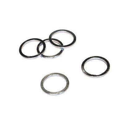 VWP Ballheadsring -Abstandshalter Alu 3mm 1.1 8 Silber P 5