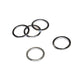 VWP Ballheadsring -Abstandshalter Alu 3mm 1.1 8 Silber P 5