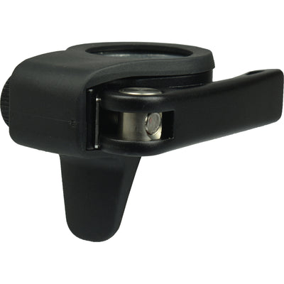VWP -Sitzpflaster -Klemme Schnellfreisetzung mit Gummistoffkappe 31,8 mm schwarz