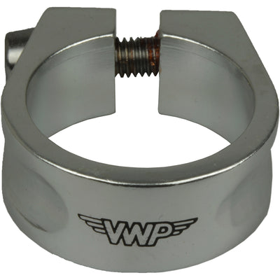 VWP -Sitzputzklemme 31,8 mm Alluminium Silber