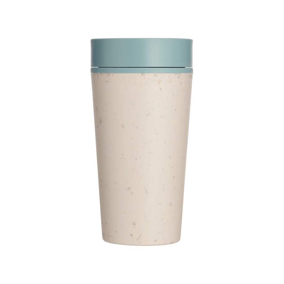 Rundschreiben Co. Kaffeetasse kreisförmige Tasse 340 ml Creme Blau