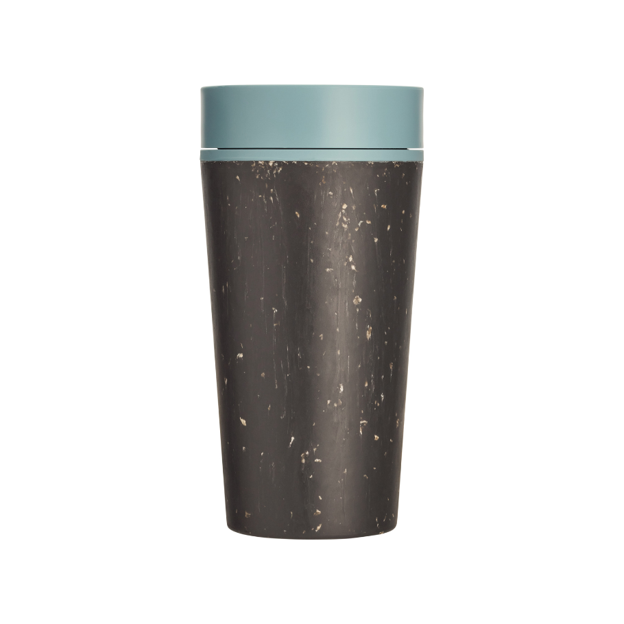 Rundschreiben Co. Kaffeetasse kreisförmige Tasse 340 ml schwarzblau