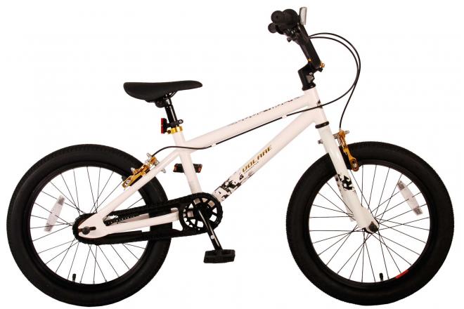 Volare Cool Rider Kinderfiets - Jungen - 18 Zoll - Weiß - 95% versammelte - Prime Collection