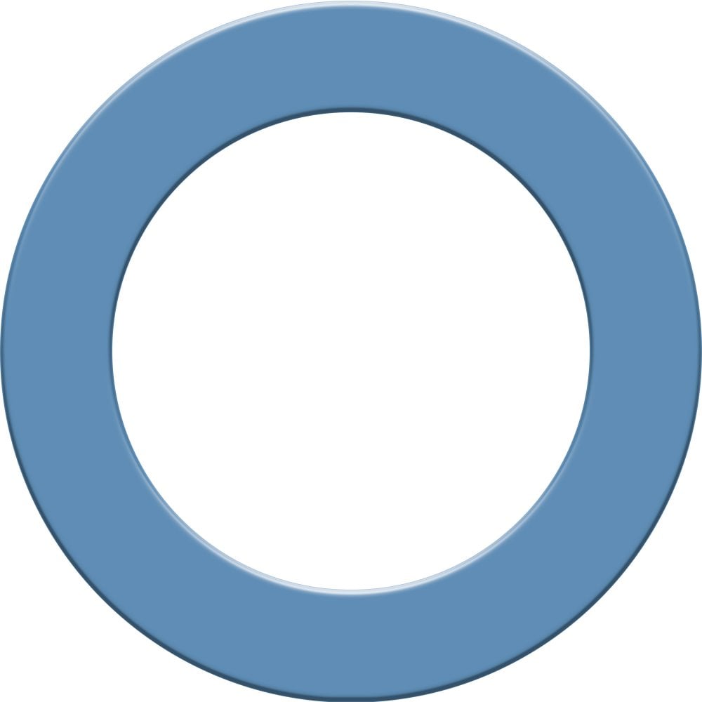 Designa Designa Dartboard Surround Heavy Duty Sky Blue