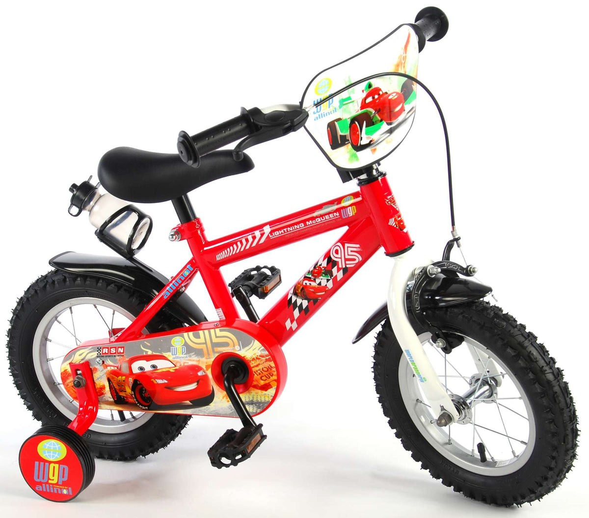 Disney Cars Children's Bike - Jungen - 12 Zoll - rot