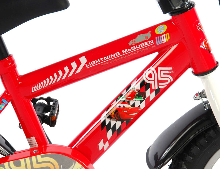 Disney Cars Children's Bike - Jungen - 12 Zoll - rot