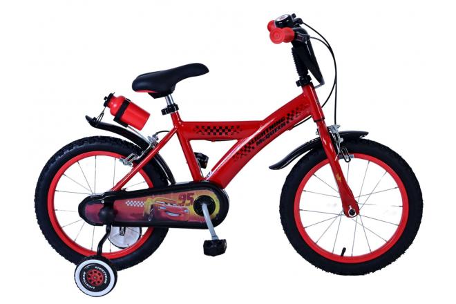 Disney Cars Children's Bicycle - Jungen - 16 Zoll - Rot - Zwei Handbremsen
