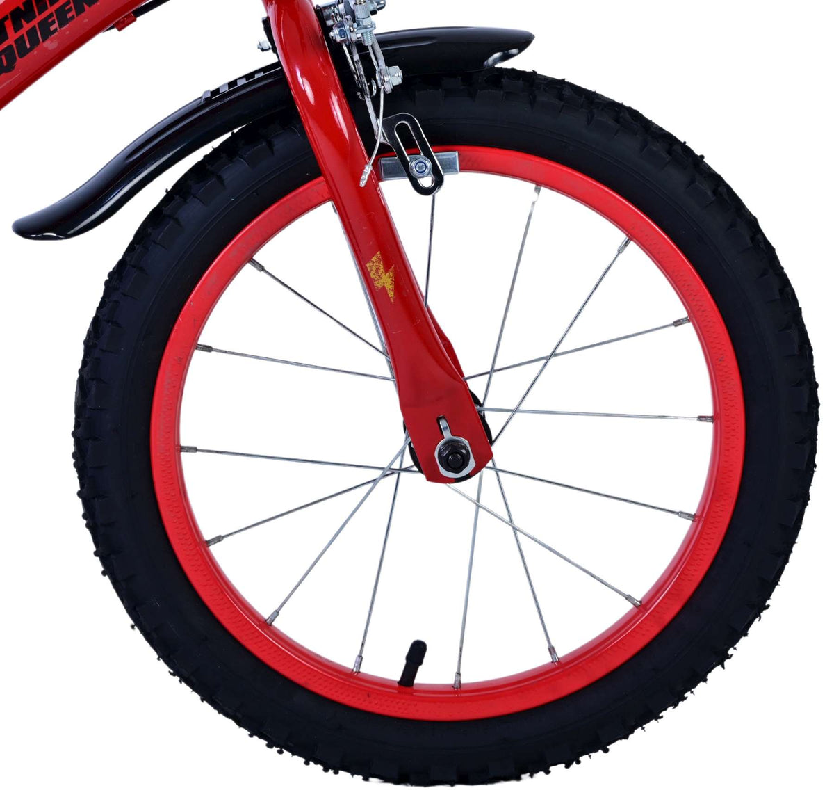 Disney Cars Children's Bicycle - Jungen - 16 Zoll - Rot - Zwei Handbremsen
