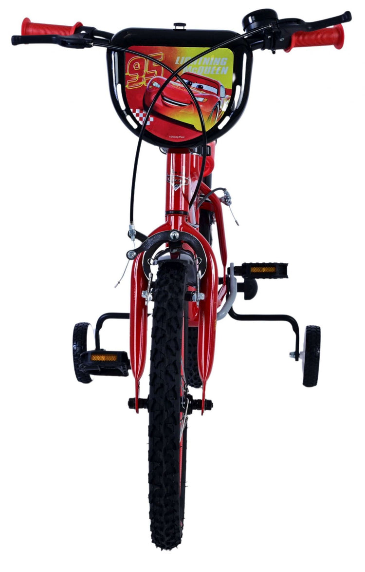 Disney Cars Children's Bicycle - Jungen - 16 Zoll - Rot - Zwei Handbremsen