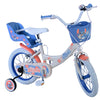 Stichstichstich Kinderbike Girls 14 Zoll Creme Korallenblau zwei Handbremsen