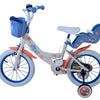 Stichstichstich Kinderbike Girls 14 Zoll Creme Korallenblau zwei Handbremsen