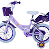 Wunsch Wunsch Kinderfahrradmädchen 14 Zoll lila zwei Handbremsen