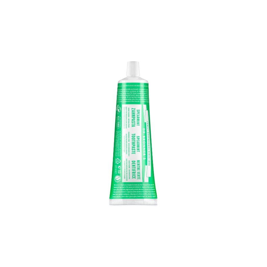 DR. Bronner's Zahnpasta -Speerzint ohne Fluorid