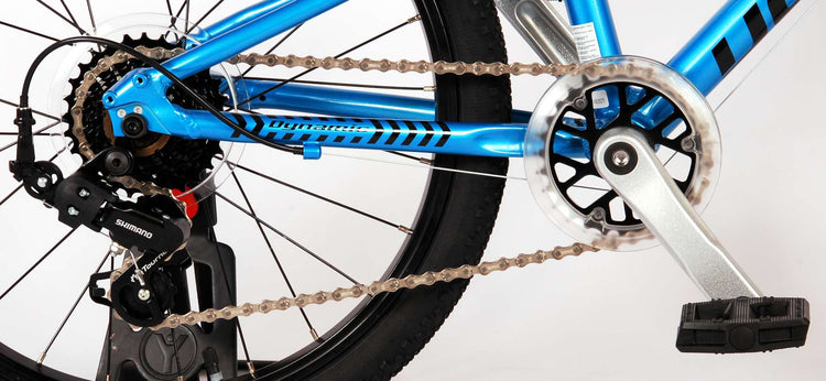 Volare Dynamic Children's Bicycle - Jungen - 20 Zoll - Blau - 7 Gears - Prime Collection