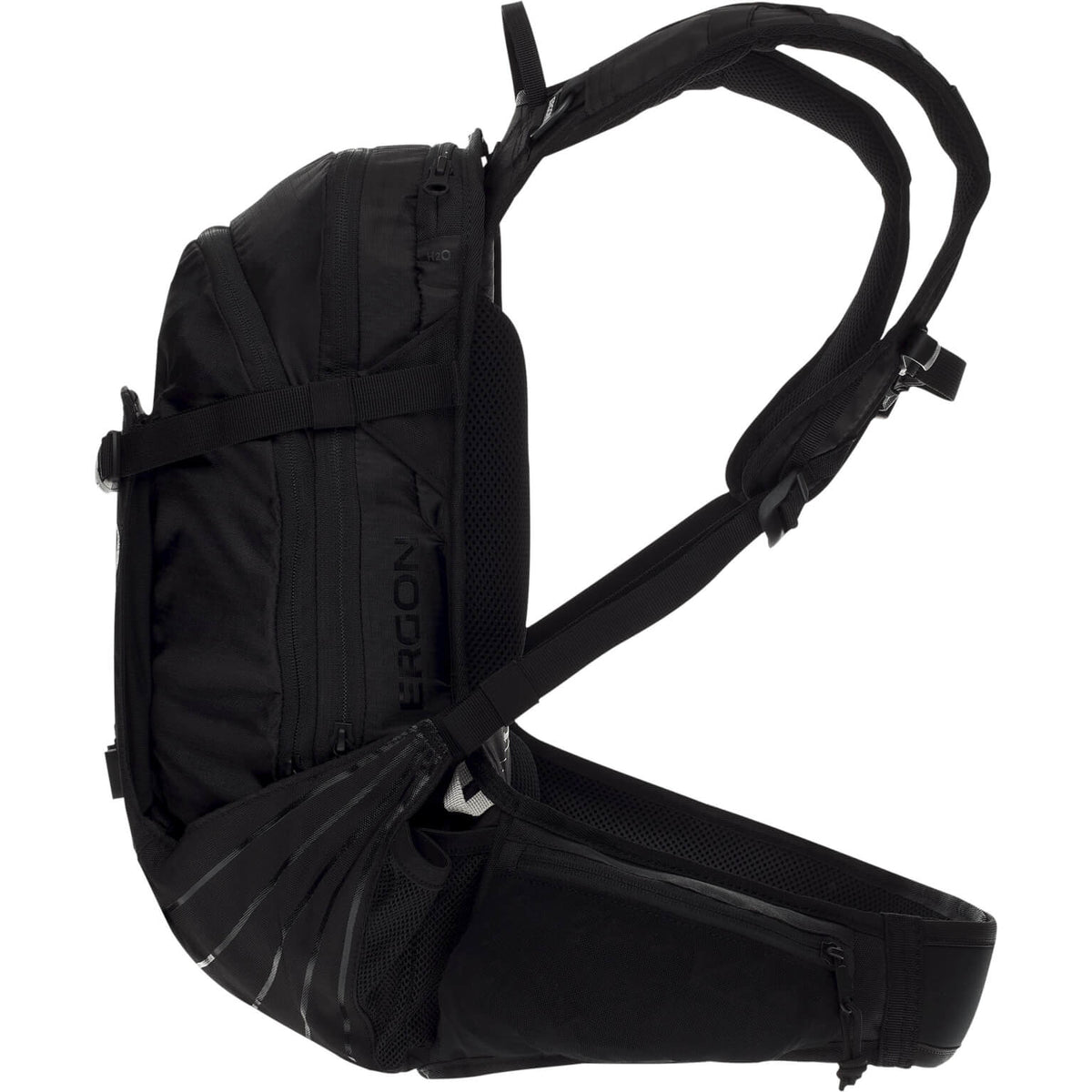Ergon Ba2 E Protect - All -Mountain -Rucksack für ActionCams - Schwarz