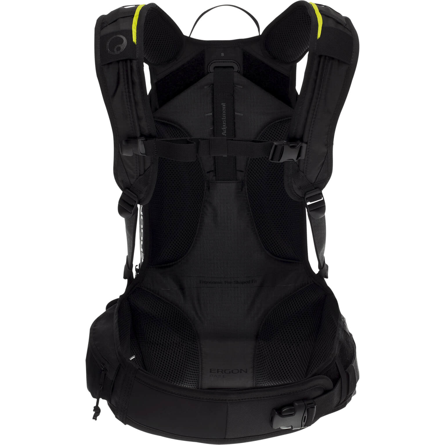 Ergon Ba2 E Protect - All -Mountain -Rucksack für ActionCams - Schwarz