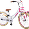 Volare Exzellente Kinderfahrrad - Mädchen - 24 Zoll - Weiß - 3 Zahnräder